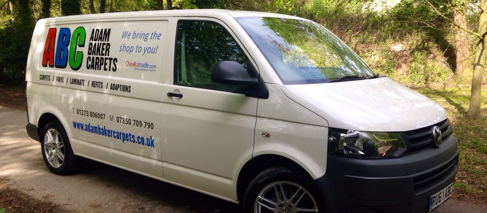 ABC van wrap