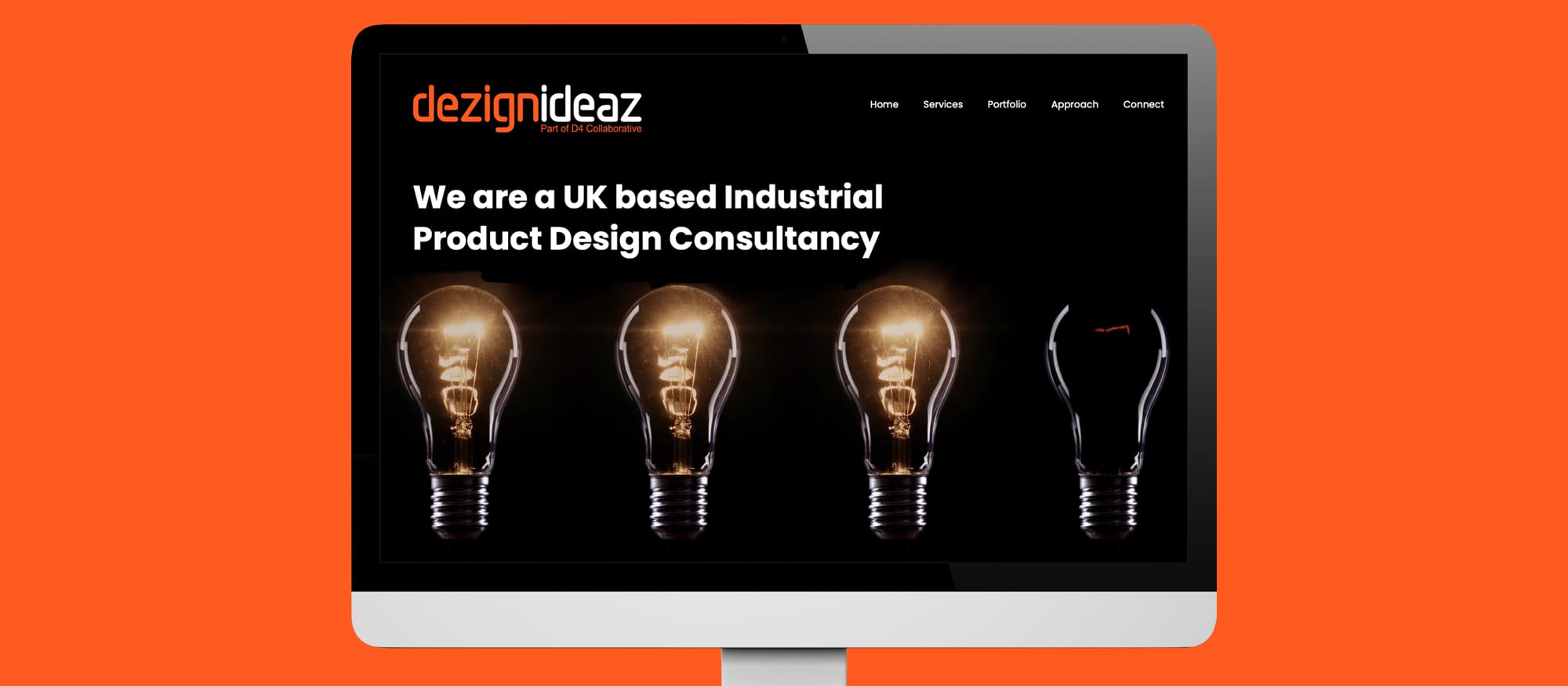 Dezign Ideaz website homepage