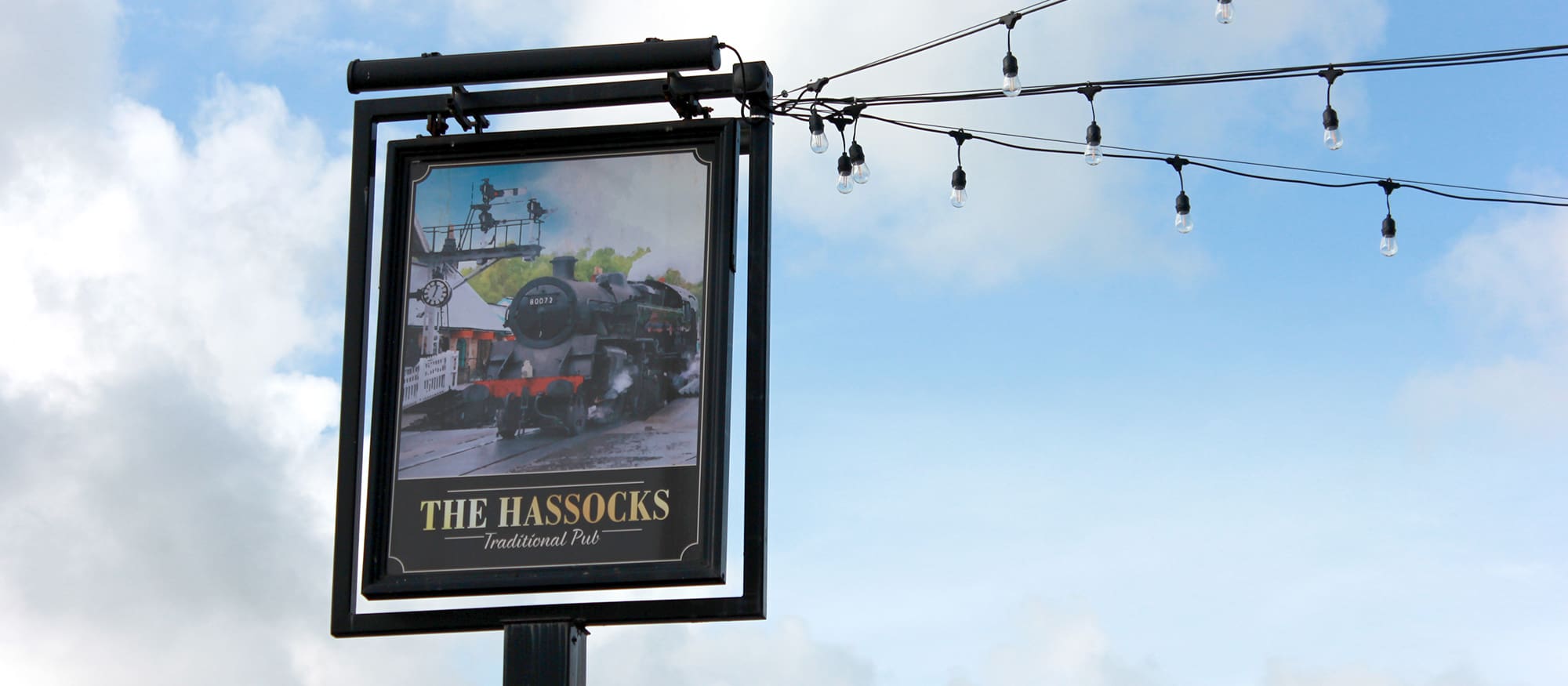 The Hassocks pub sign