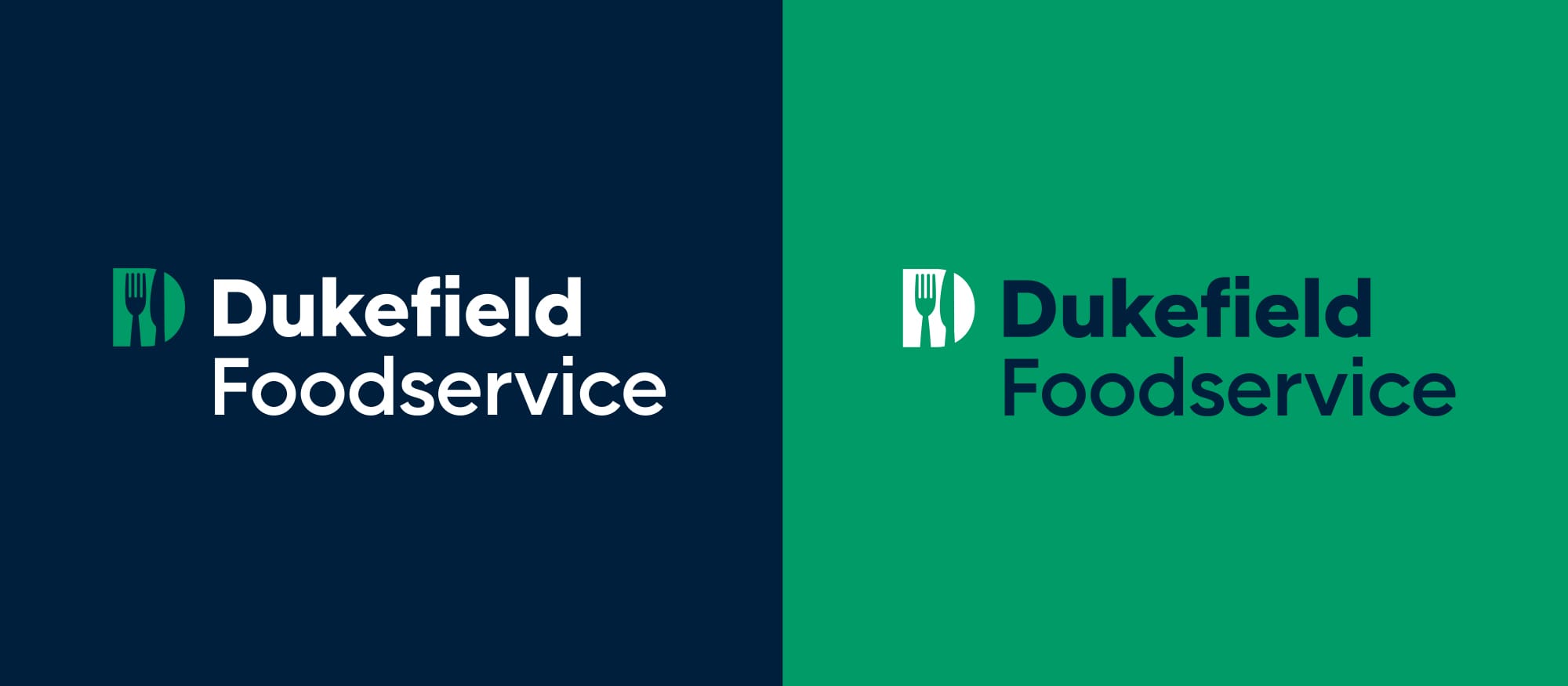 Dukefield food service event invitation design