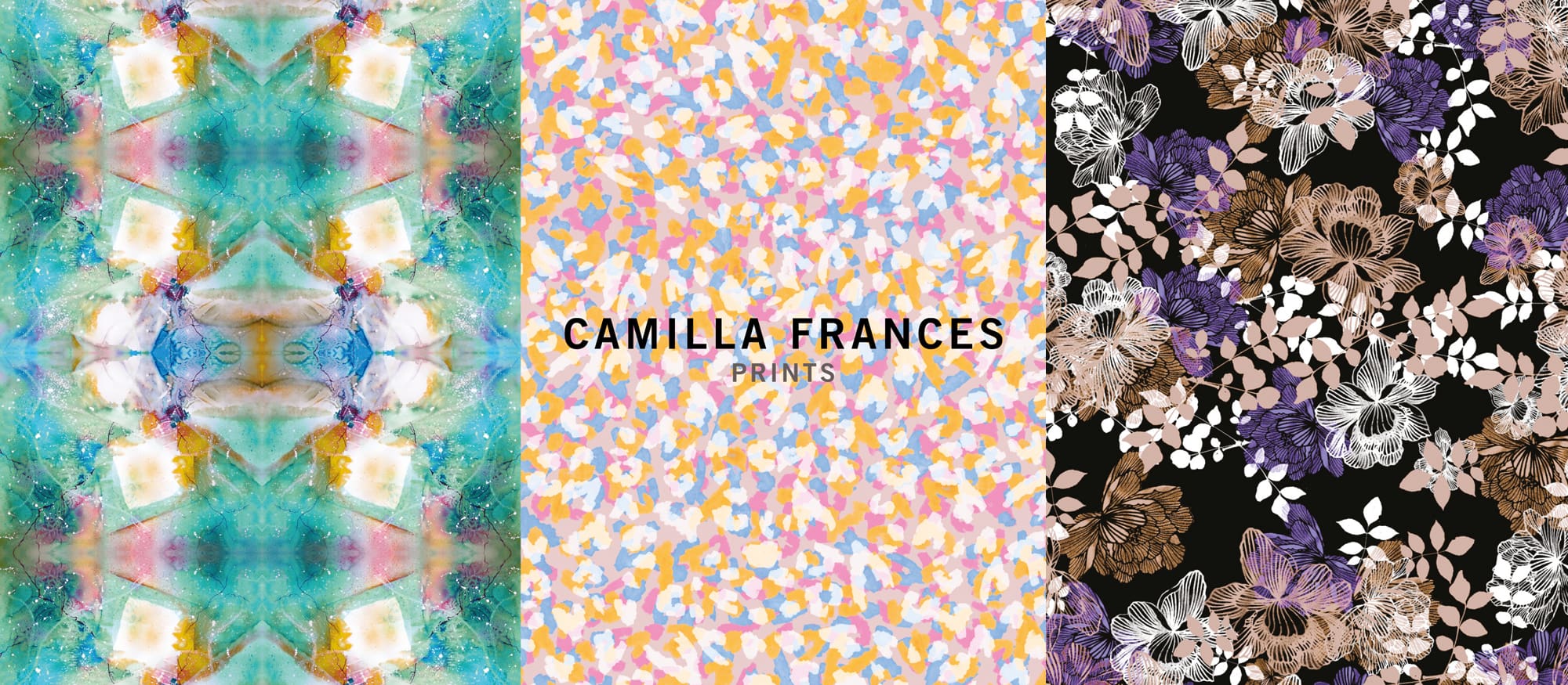 camilla frances prints with logo
