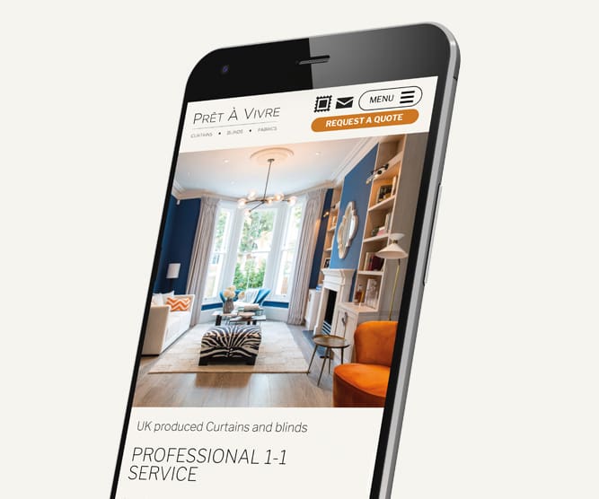 Pret a Vivre website