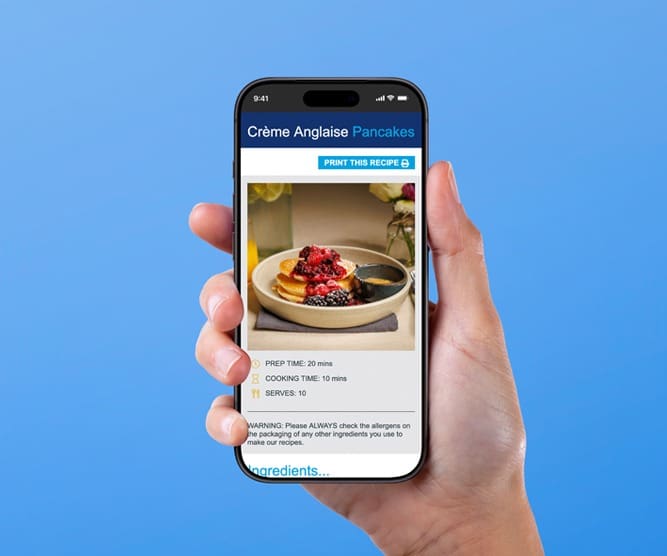 Essential Cuisine - Food Service Website Re-Design